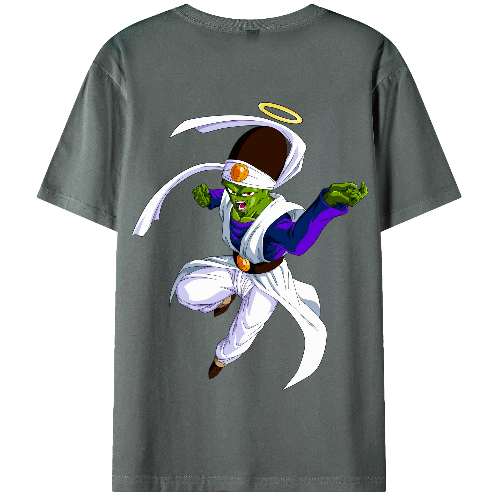 （画像用） ドラゴンボール パイクーハン DRAGON BALL Pikkon 綿100％半袖Tシャツ（背面プリント）